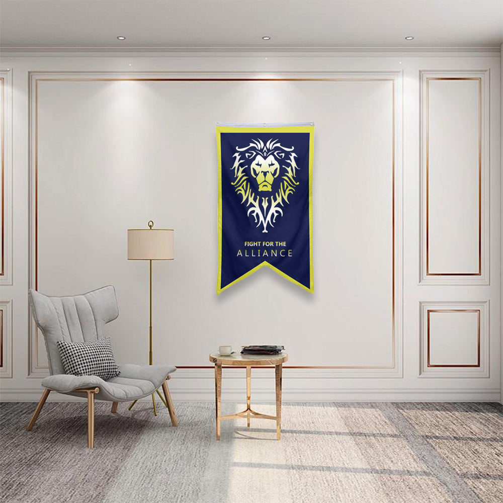 Fyon Fight For The ALLIANCE Flag banner 30 x 50 inches