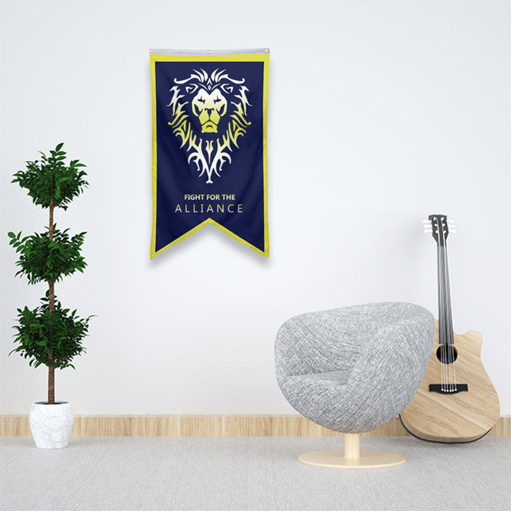 Fyon Fight For The ALLIANCE Flag banner 30 x 50 inches