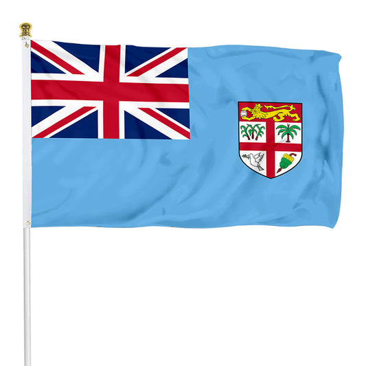 Fyon Fiji Flag Indoor and Outdoor Banner