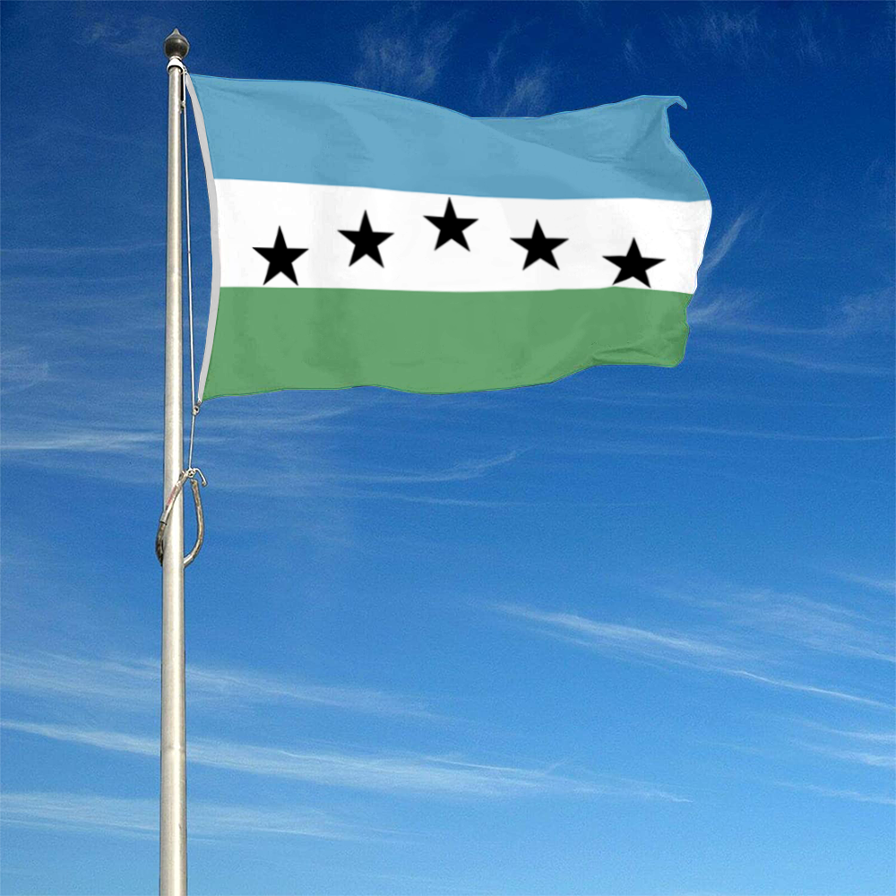 Fyon Firestone, Colorado flag Banner