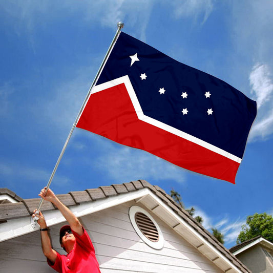 Fyon First seen at The 1987 Founding Convention of The Western Independence Association of Canada in Edmonton Flag Banner