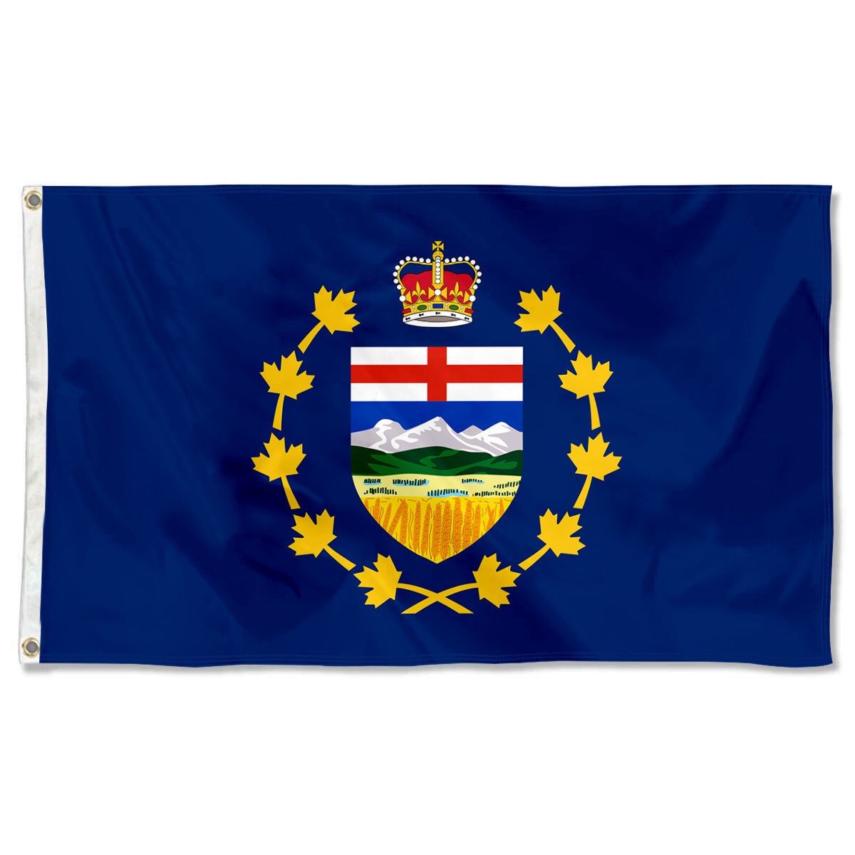 Fyon the Lieutenant Governor of Alberta flag Indoor and outdoor banner