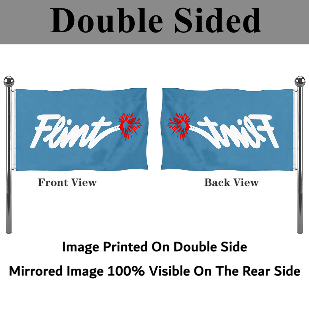 Fyon Flint, Michigan flag Banner