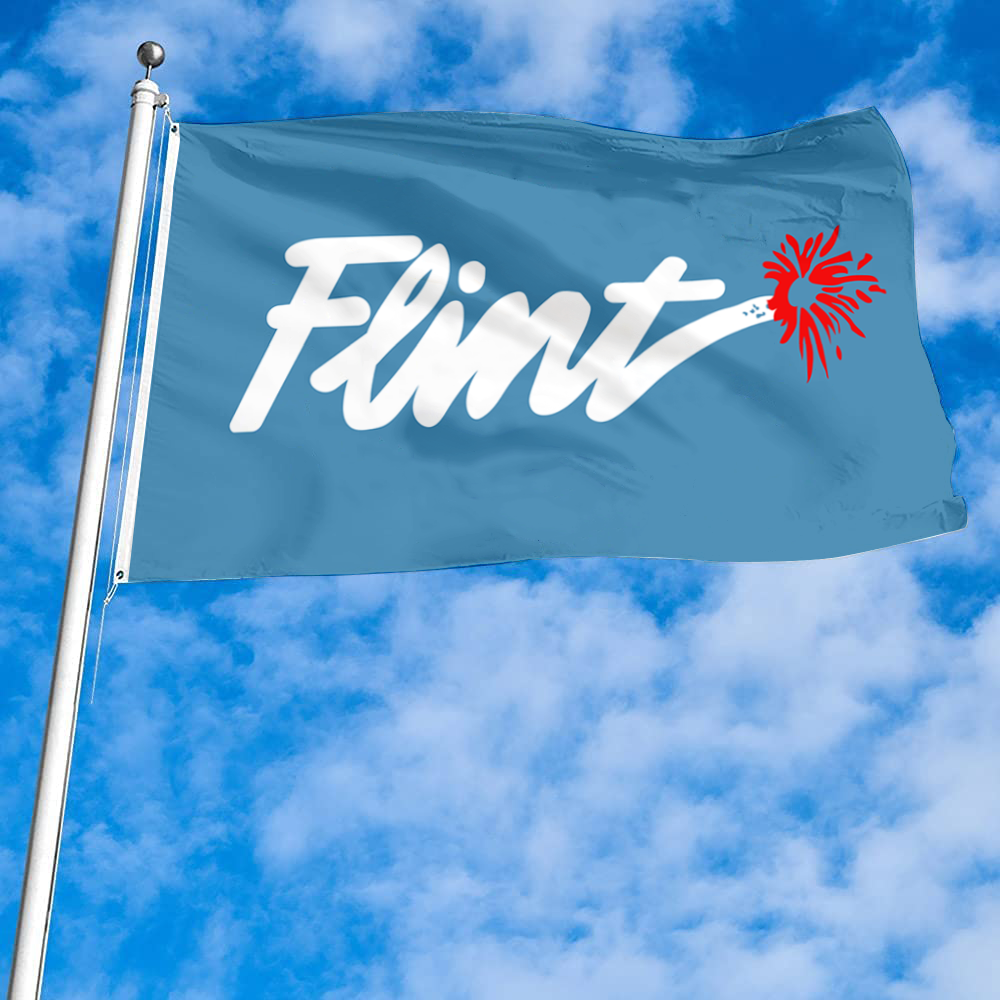 Fyon Flint, Michigan flag Banner