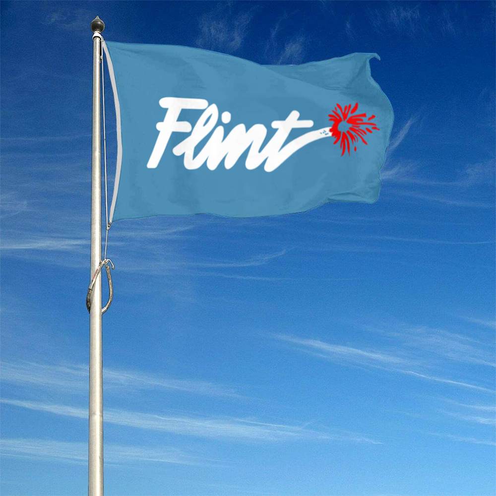 Fyon Flint, Michigan flag Banner