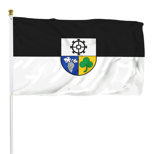 Fyon Mühlhausen (Nördliches Baden-Württemberg) portrait flag Indoor and outdoor banner
