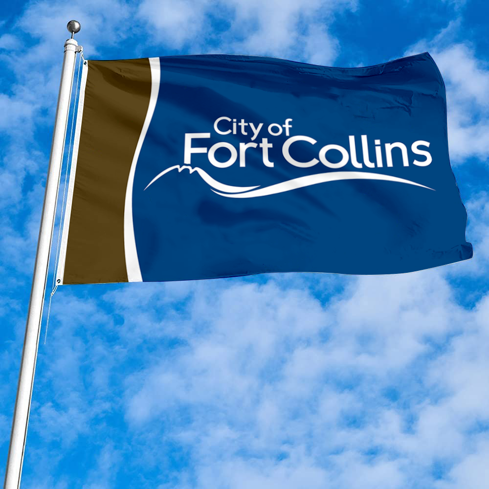 Fyon Fort Collins, Colorado flag Banner