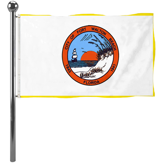 Fyon Fort Walton Beach, Florida flag Banner