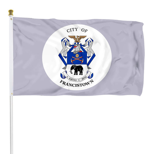 Fyon Francistown, Botswana flag Indoor and outdoor banner