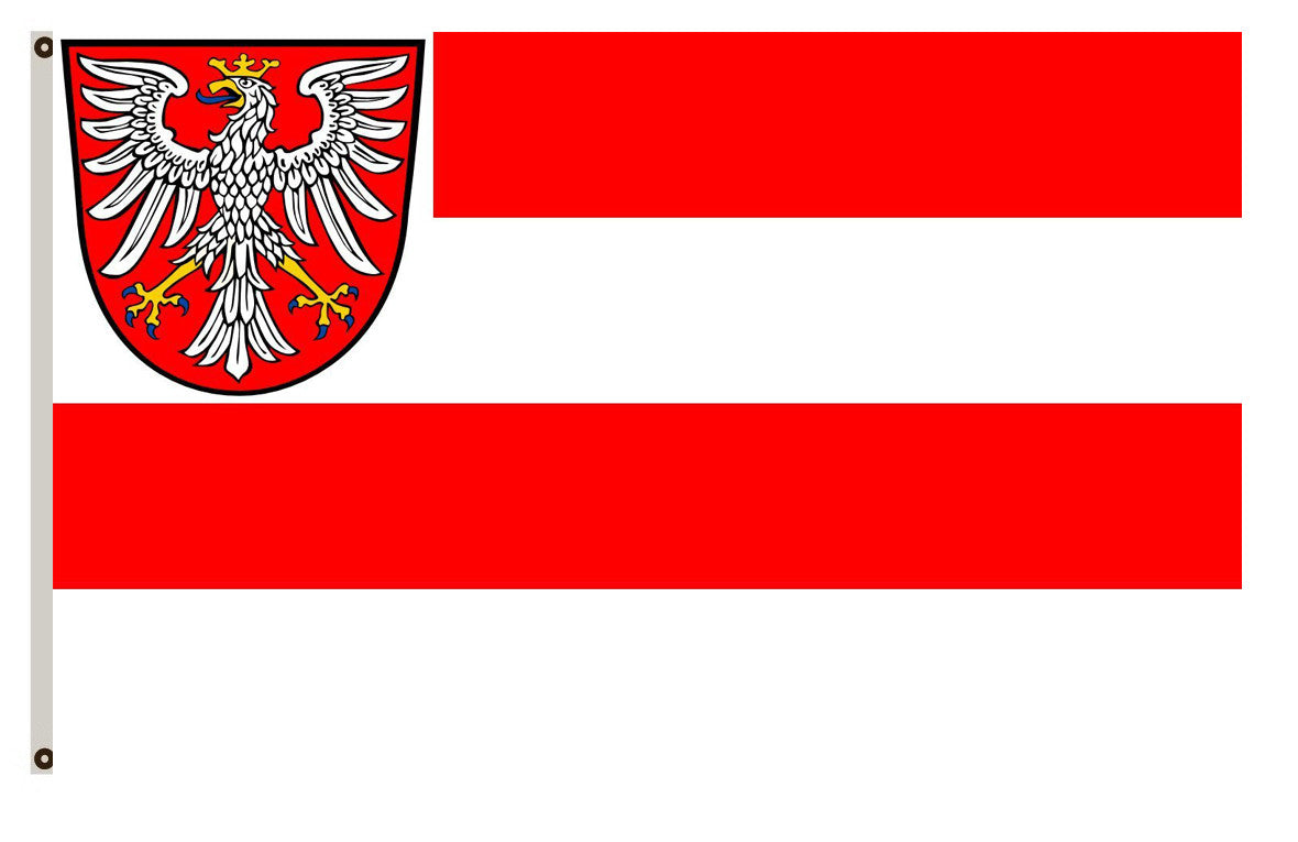 Free City of Frankfurt am banner Main 1813-1866 landscape flag
