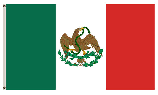 Fyon Mexico 1823-1864, 1867-1893 flag banner