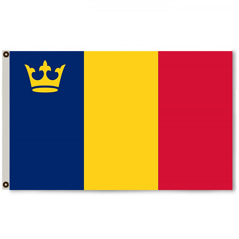Fyon Queens University in Kingston, Canada flag banner