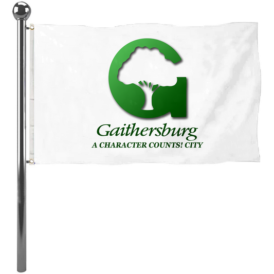 Fyon Gaithersburg, Maryland flag  Banner