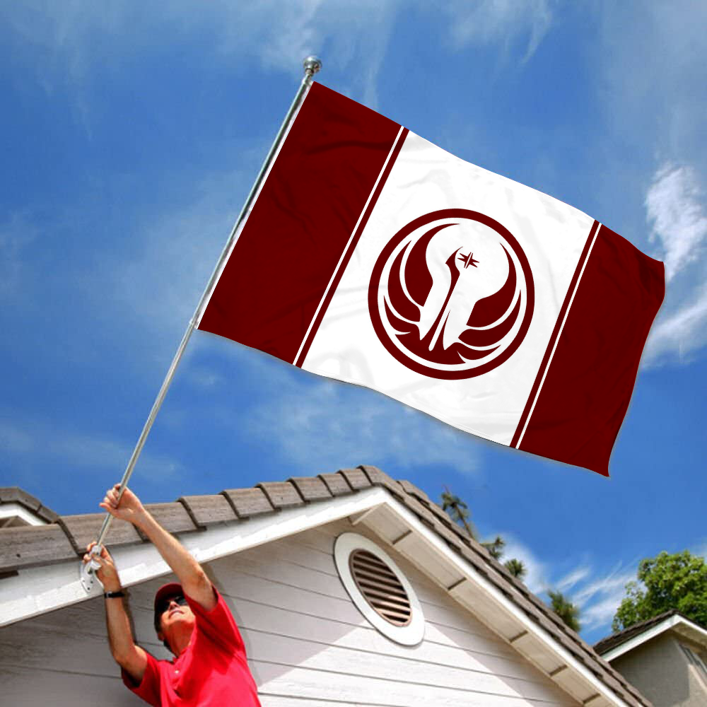 Fyon Star Wars Galactic Republic Flag Indoor and outdoor banner 03288