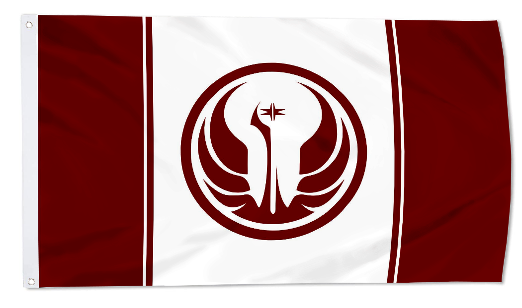 Fyon Star Wars Galactic Republic Flag Indoor and outdoor banner 03288