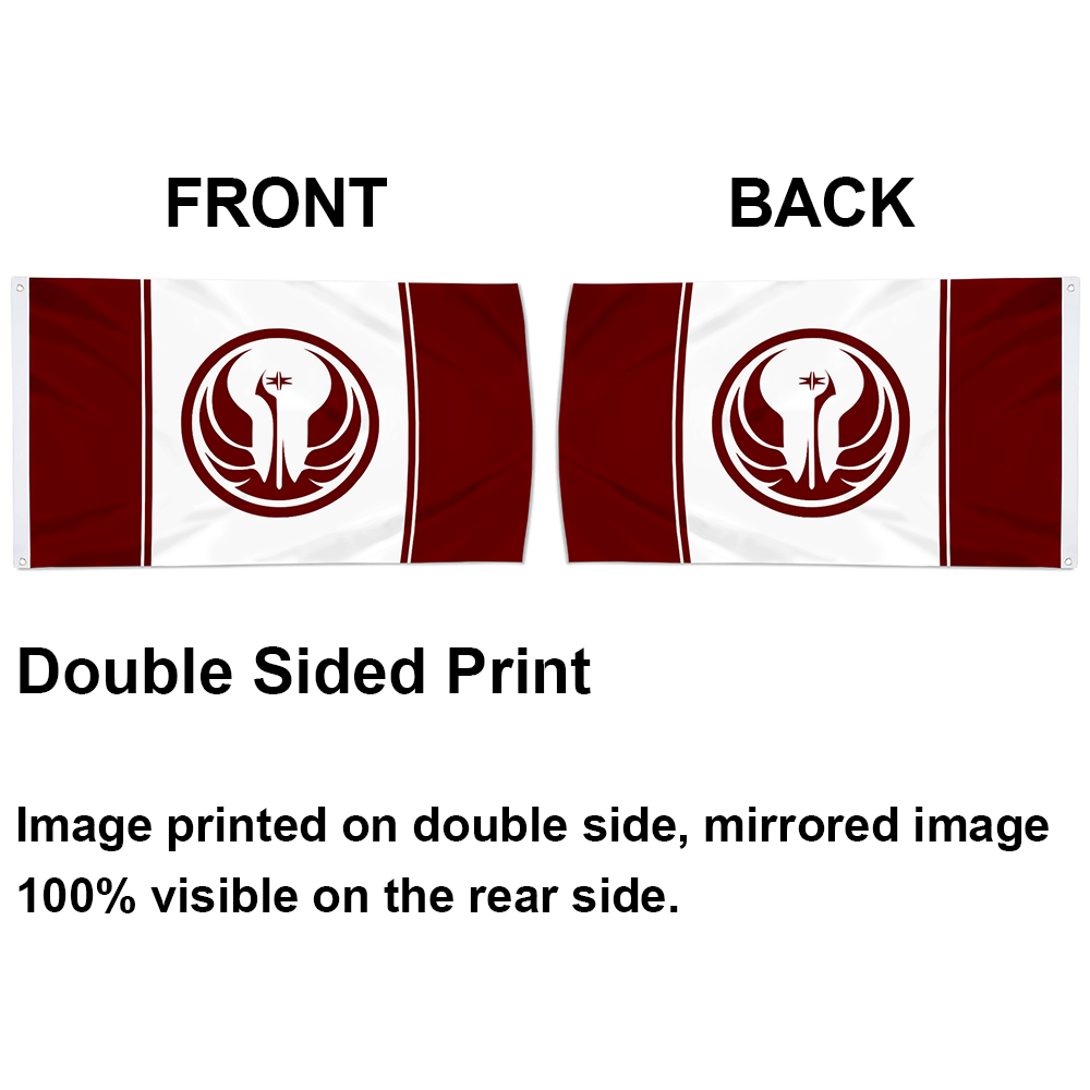 Fyon Star Wars Galactic Republic Flag Indoor and outdoor banner 03288