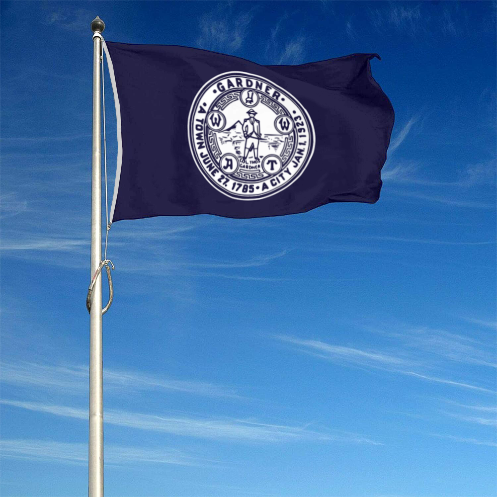 Fyon Gardner, Massachusetts flag Banner