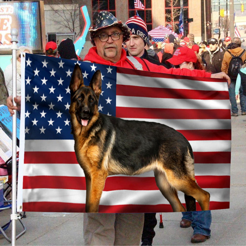 Fyon German Shepherd Dog Flag 41416 Indoor and outdoor banner
