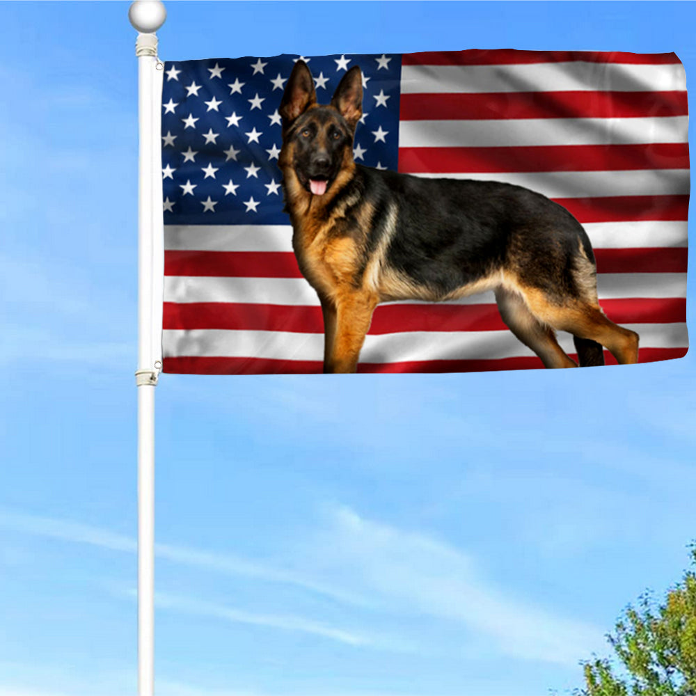 Fyon German Shepherd Dog Flag 41416 Indoor and outdoor banner