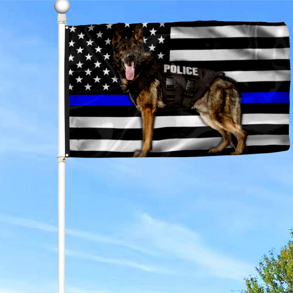Fyon German Shepherd Dog Unit K-9 Flag 41417 Indoor and outdoor banner