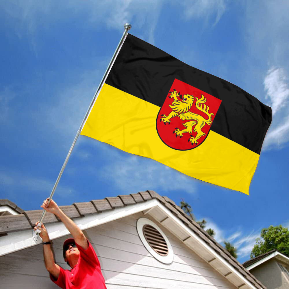 Fyon German Town of Dransfeld Flag Banner