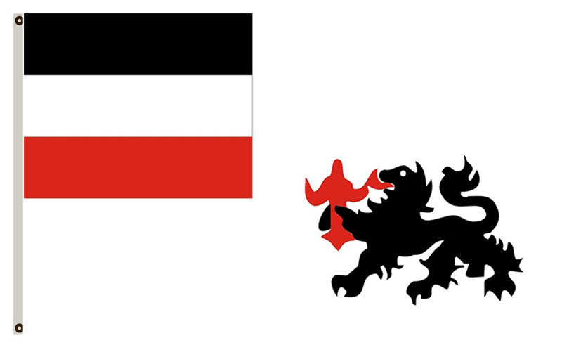 German new guinea German New Guinea Company 1885-1899 banner Deutschen Neuguinea-Kompagnie 1885-189