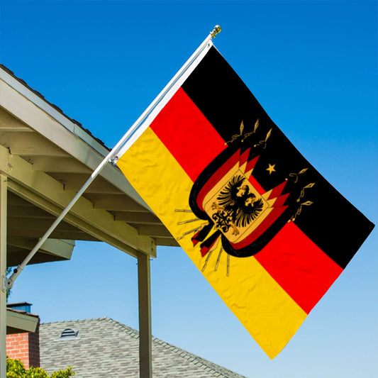 Fyon Germany 19th century monarchy Flag Indoor and outdoor banner