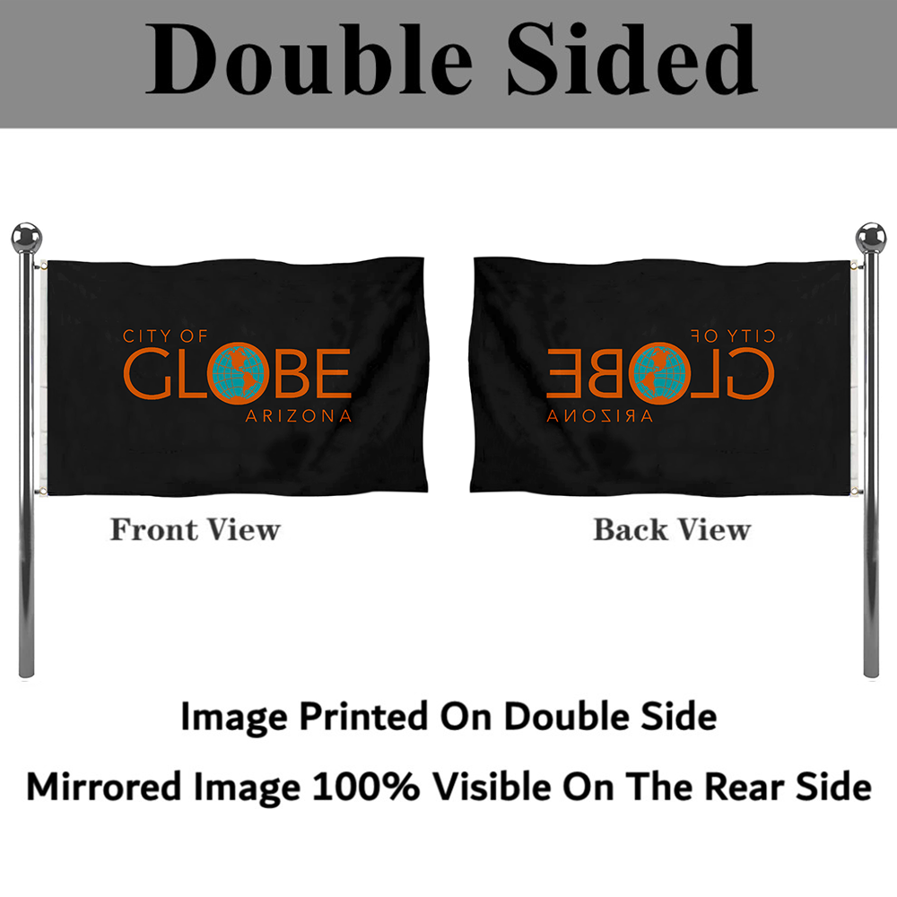 Fyon Globe, Arizona official Flag Banner