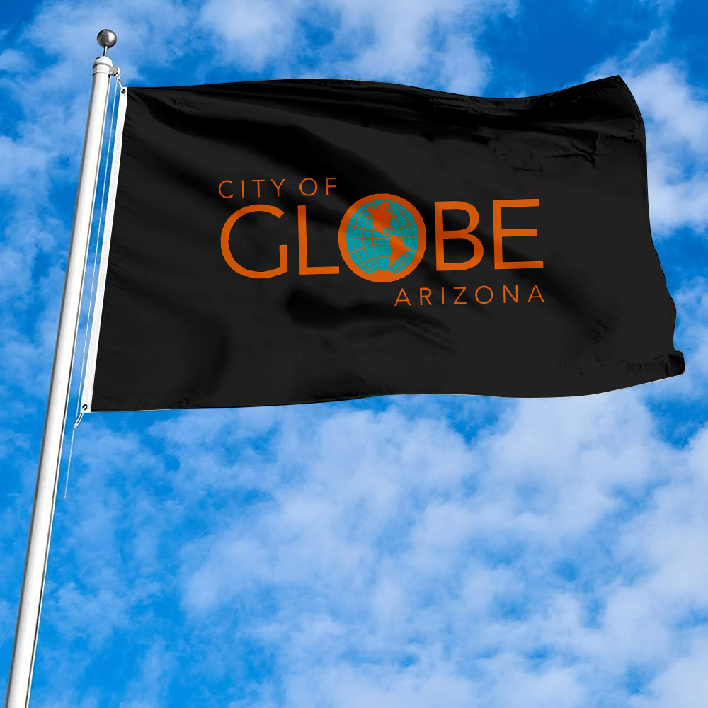 Fyon Globe, Arizona official Flag Banner