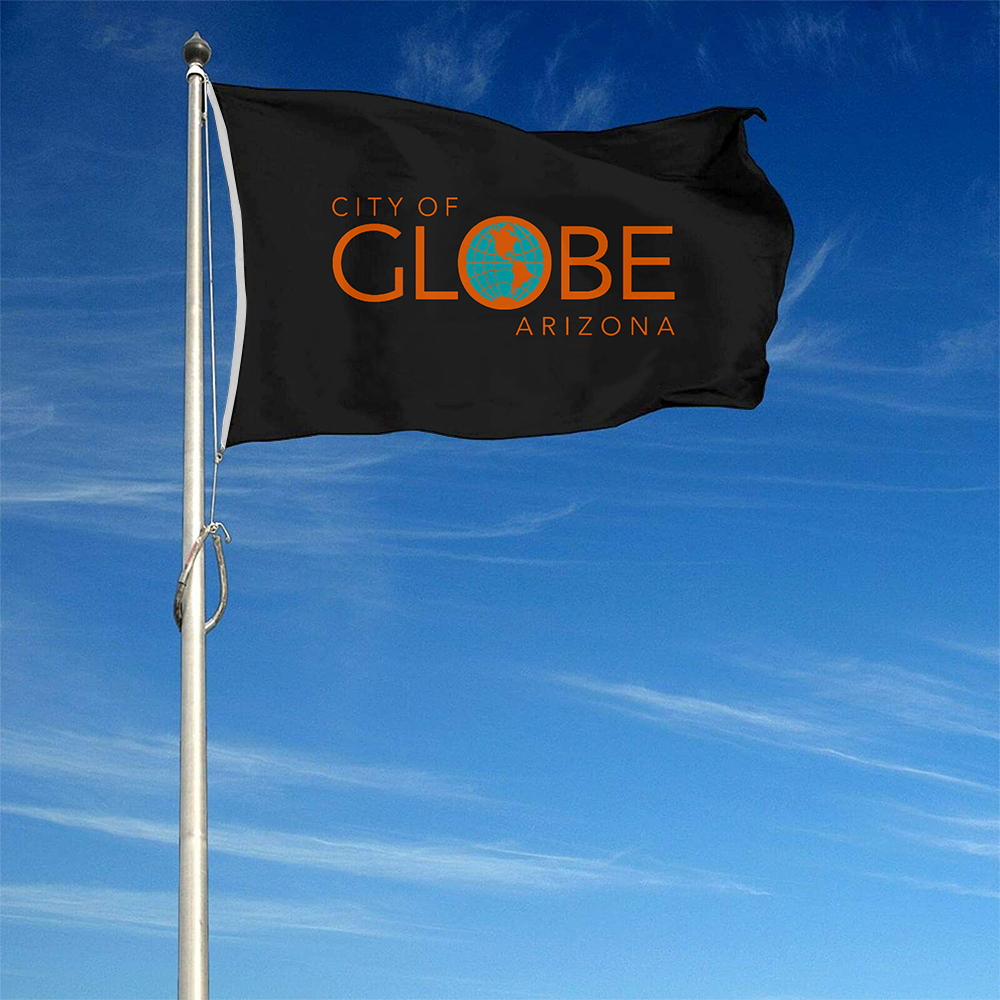 Fyon Globe, Arizona official Flag Banner