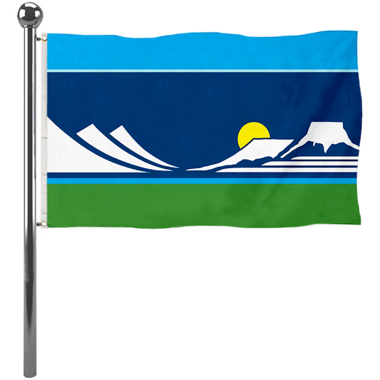 Fyon Golden Colorado Flag Banner