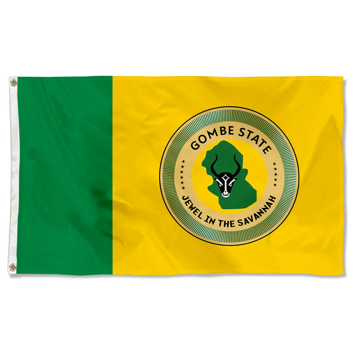 Fyon Gombe State, Nigeria Flag Indoor and outdoor banner