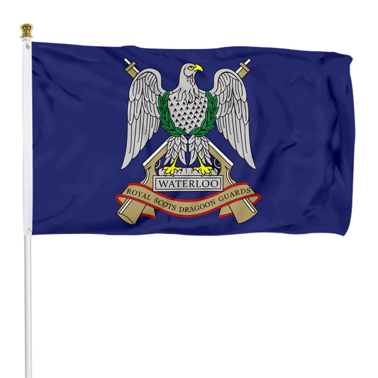 Fyon Great Britain Royal Scots Dragoon Guards flag Indoor and outdoor banner