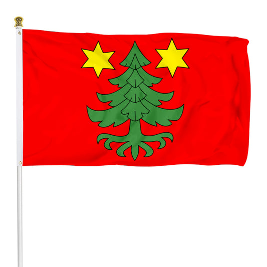 Fyon Green Tree Flag Banner