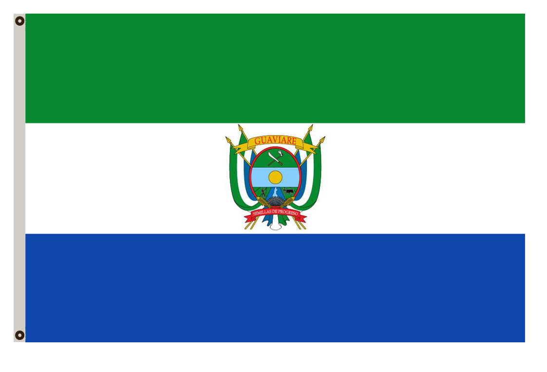 Fyon of Guaviare flag Colombia banner