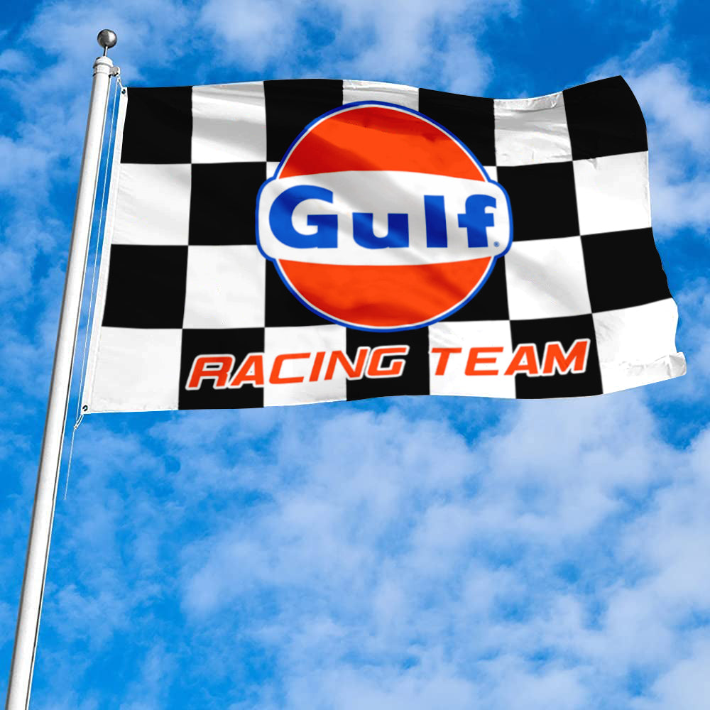 Fyon Gulf Racing Team Flag Banner