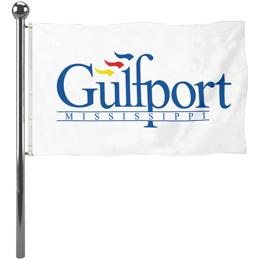 Fyon Gulfport, Mississippi flag Banner