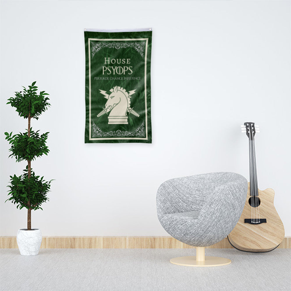 Fyon House Psyops Flag Indoor and outdoor banner