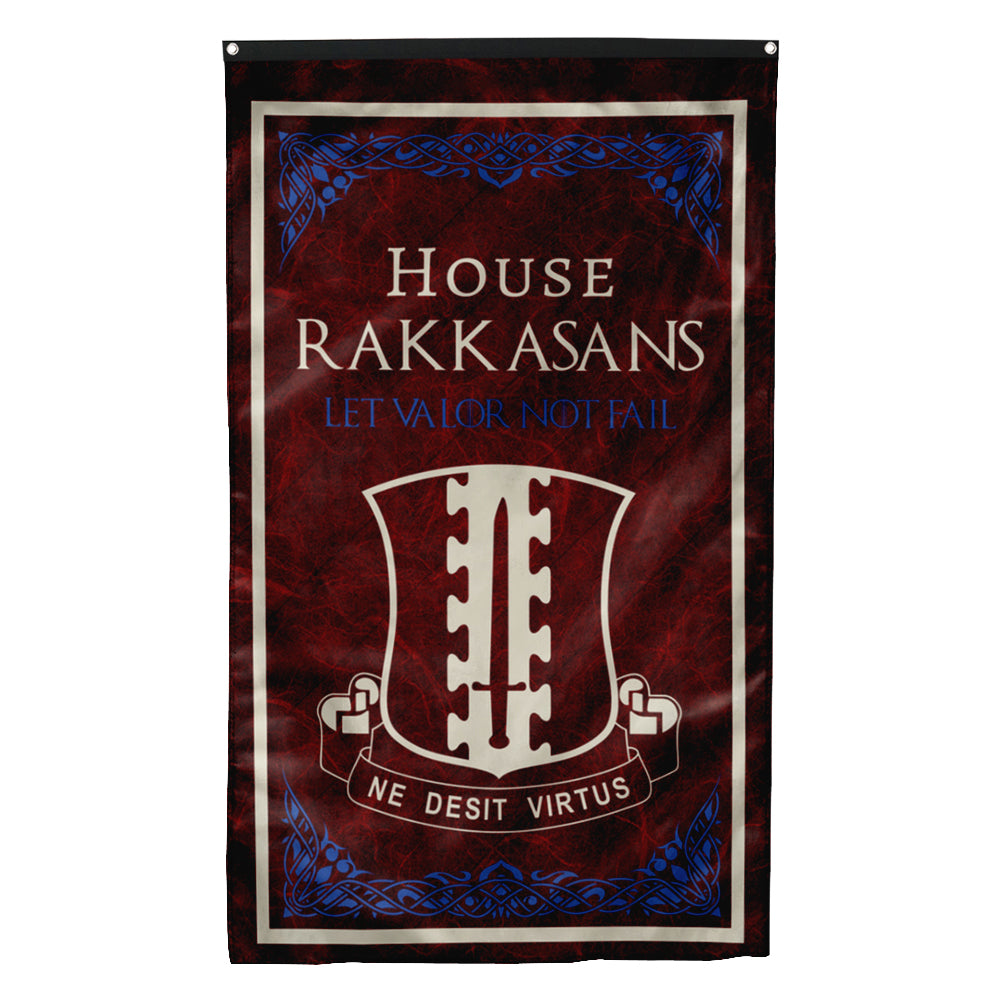 Fyon House Rakkasans Dui Flag Indoor and outdoor banner