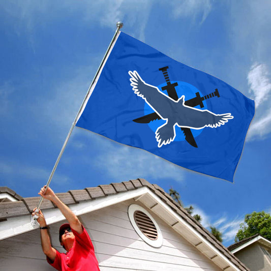 Fyon Blue Team Flag Indoor and outdoor banner