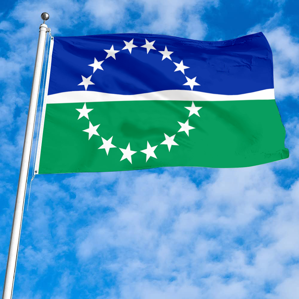 Fyon Hampton Roads, Virginia flag banner