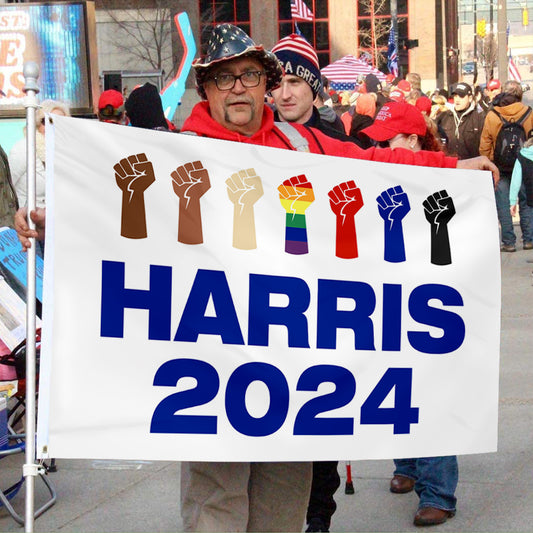 Fyon Harris 2024 Flag Indoor and Outdoor Banner