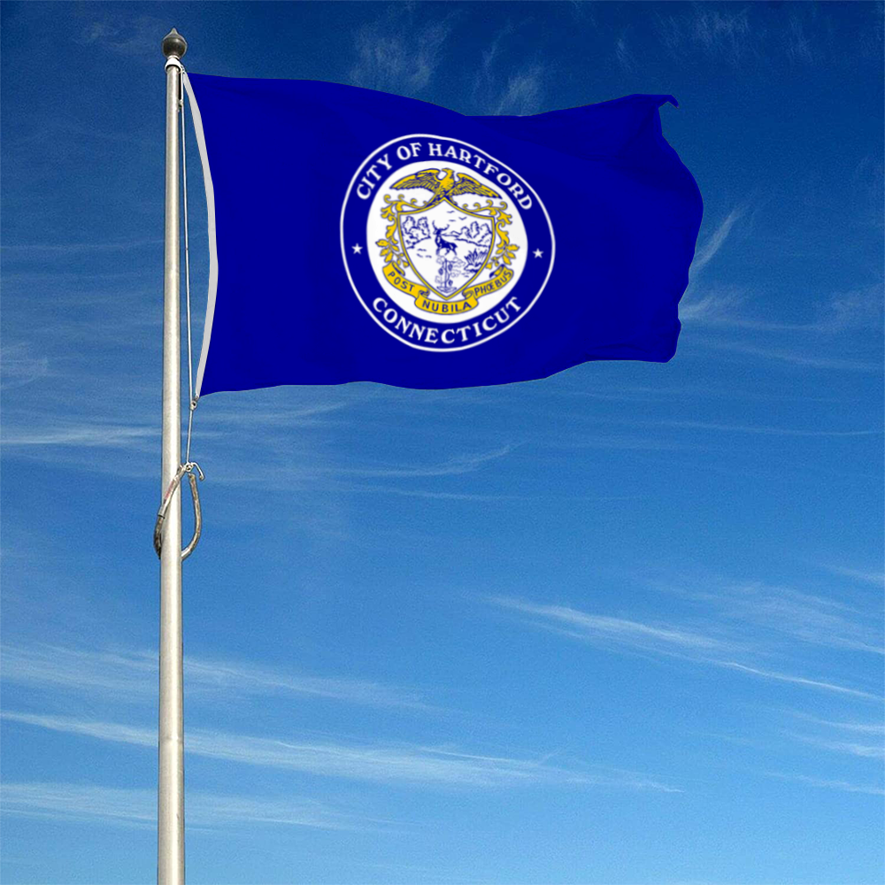 Fyon Hartford, Connecticut flag Banner