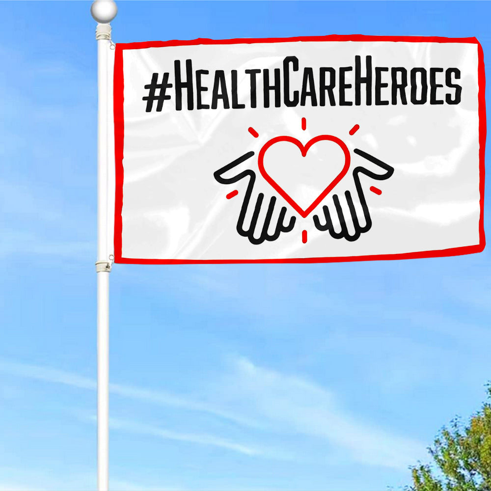 Fyon Healthcare Hero Flag Indoor and Outdoor Banner