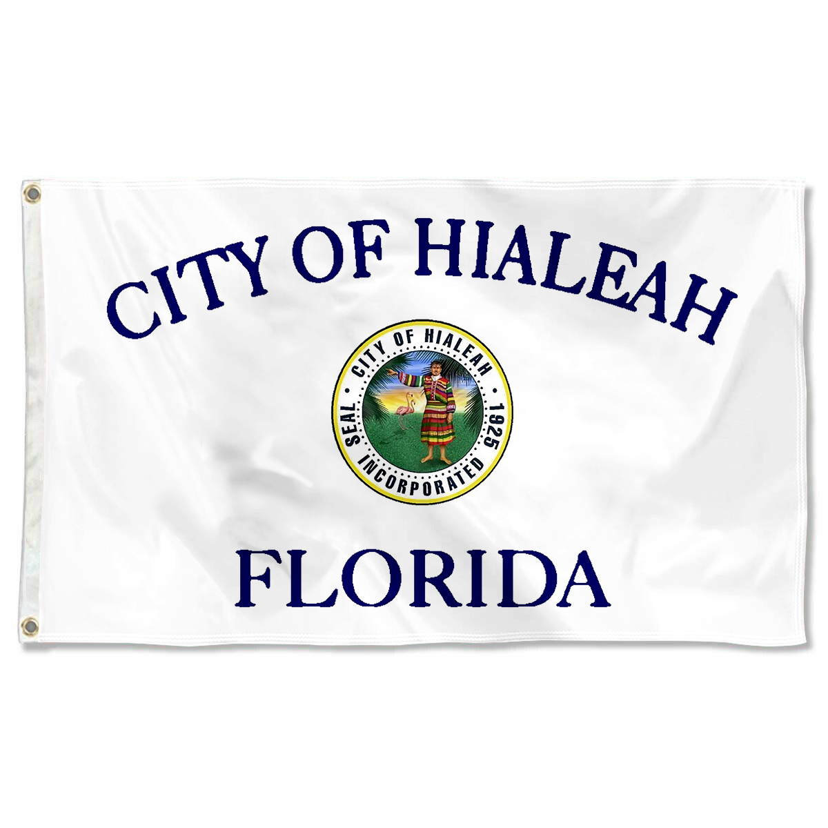 Fyon Hialeah, Florida flag Banner