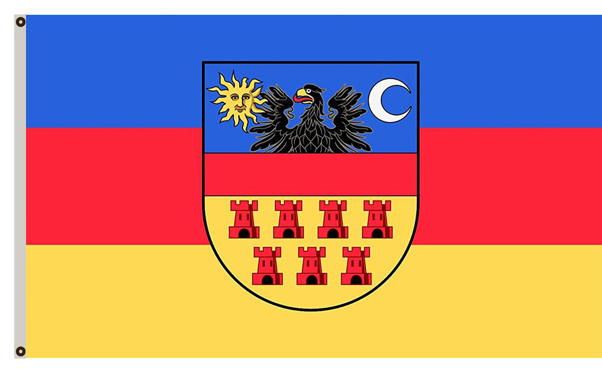 Historical flag of Transylvania banner landscape flag