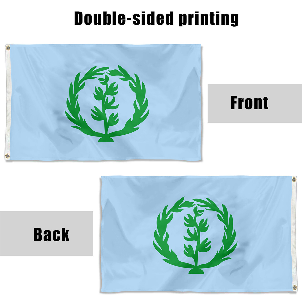 Fyon Historical of Eritrea 1952-1961 Eritrean National flag Indoor and outdoor banner