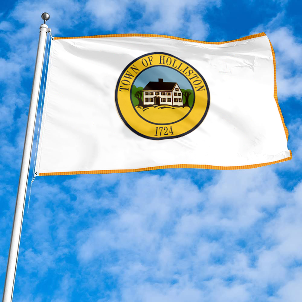 Fyon Holliston, Massachusetts flag Banner