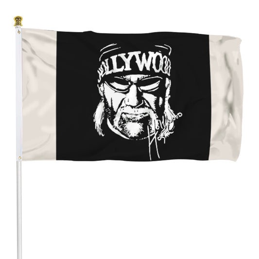 Fyon Hollywood Hulk Hogan Wrestling Flag Banner