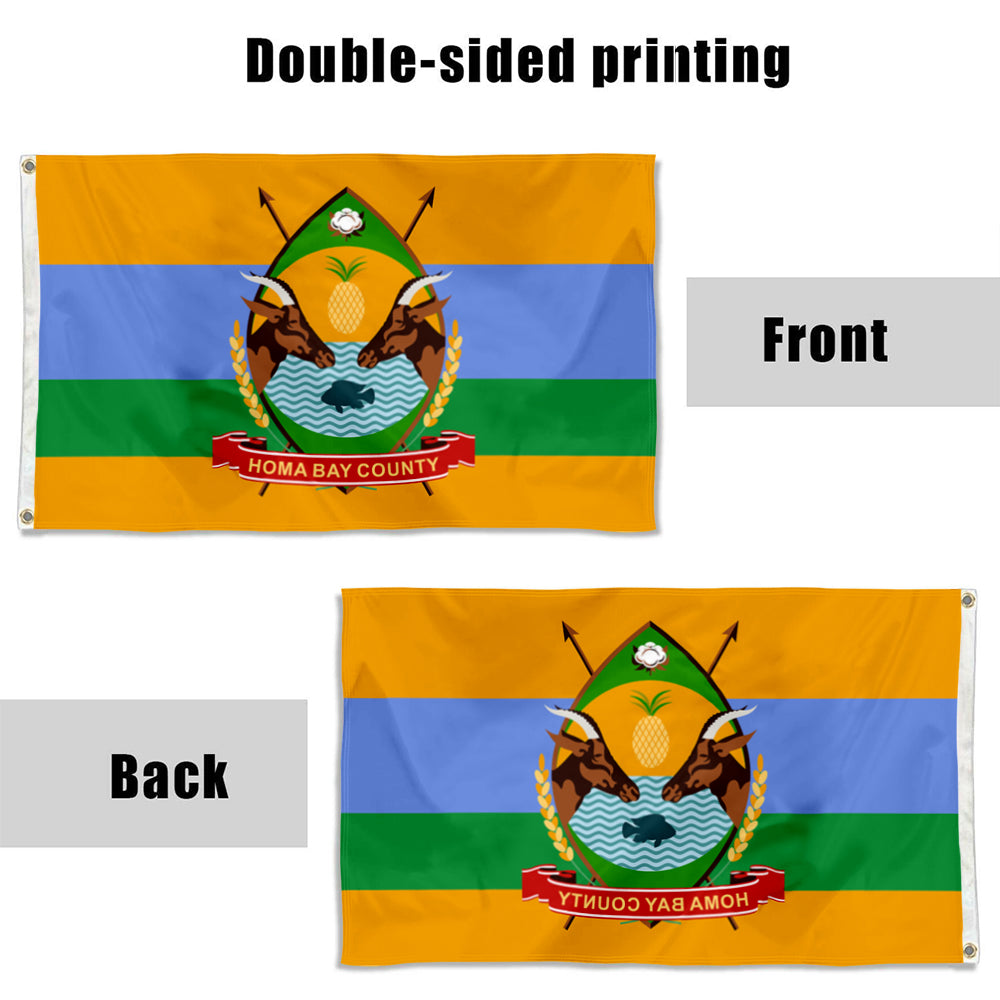 Fyon Homa Bay, Kenya Flag Banner